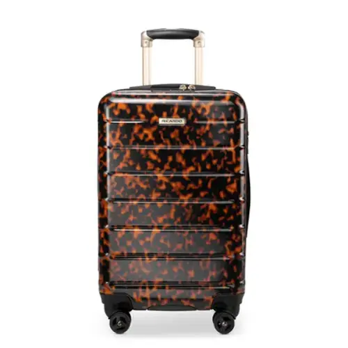 Front. Ricardo Beverly Hills - Cambria Hardside Carry-On, Tortoise - Tortoise.