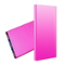 Home Collection - 20000mAh Ultra-Thin Portable Power Bank with Dual USB Ports - Hot Pink-Front_Standard