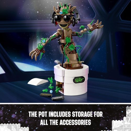 LEGO Marvel Dancing Groot, Buildable Animated Guardians of the Galaxy Toy 76297 GLOBAL SHIPPING