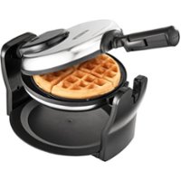 Bella - Nonstick Rotating Belgian Waffle Maker - Stainless Steel