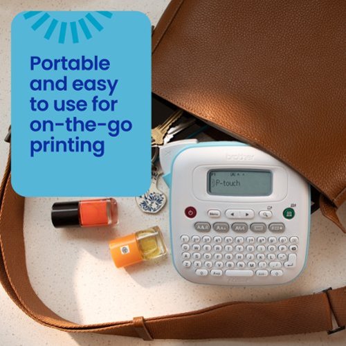 Brother P-touch PT-N20 Personal Desktop Label Maker with Btag Tape - White HOW TO BUY