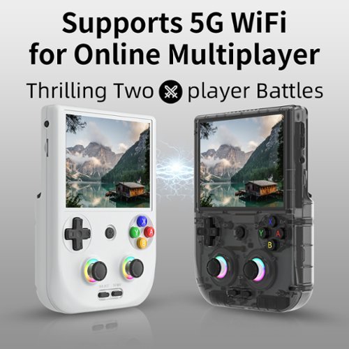 Anbernic RG406V 4 IPS Touchscreen Retro Gaming Handheld - Android 13 - Unisoc T820 - 8GB RAM with 128GB SSD - Gray BUY IN EUROPE