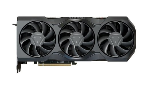 XFX - Radeon RX 7900XTX 24GB GDDR6 PCI Express 4.0 Gaming Graphics Card - Black-Front_Standard