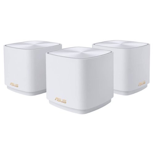 ASUS ZenWiFi AX1800 Mini XD4 Dual-Band Wireless-AX Mesh Wi-Fi System (3-pack) - White INTERNATIONAL SHIPPING