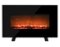 Danby - 38-Inch Wall-Mount Electric Fireplace - Black-Front_Standard