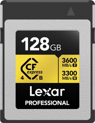 Lexar - Professional GOLD CFexpress 4.0 Type B 128 GB