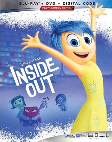  Inside Out [Includes Digital Copy] [Blu-ray/DVD] [2015]