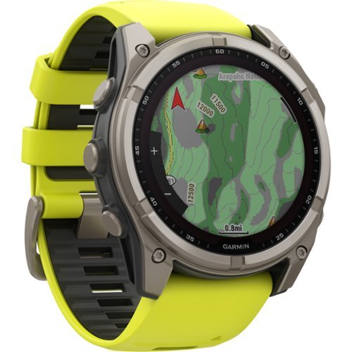 Garmin fēnix 8 Solar Sapphire GPS Smartwatch 51mm Fiber-reinforced polymer - Titanium WHERE TO BUY