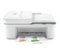 HP - DeskJet Plus 4140 Wireless All-In-One Inkjet Printer - White-Front_Standard