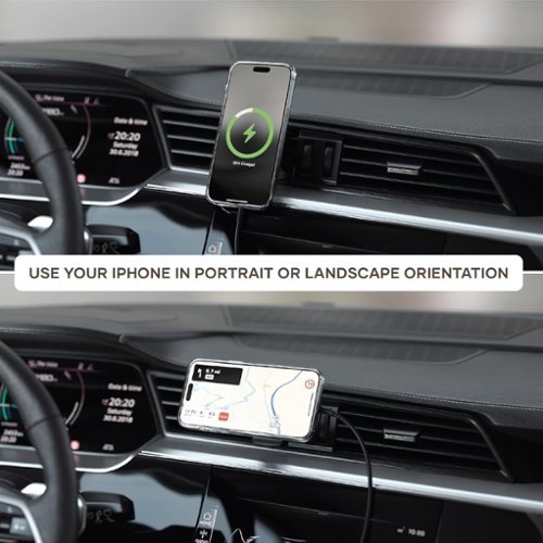Satechi Wireless Qi2 Car Charger for iPhone - Space Gray WHERE TO BUY