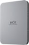 Seagate - LaCie STLP1000400 1 TB Portable Hard Drive - External - Moon MAC, Desktop PC Device Supported - USB 3.1 Type C - Silver-Front_Standard