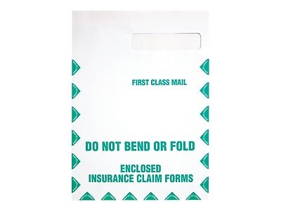 Quality Park - Health Claim Insurance Self Seal Catalog Envelopes, 9" x 12.5", 100/Box - White Wove