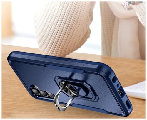 SaharaCase ArmorPro Kickstand Case for Samsung Galaxy A25 5G - Blue BUY ONLINE
