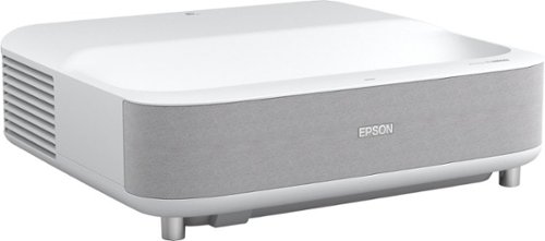 Epson - EpiqVision Ultra LS300 Smart Streaming Laser Projector (Refurbished) - White-Front_Standard 