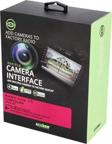 Metra AXXESS Camera Data Interface with Pre-Wired Harness for 2023-Up Select Chrysler Vehicles - Multi SHOP ONLINE