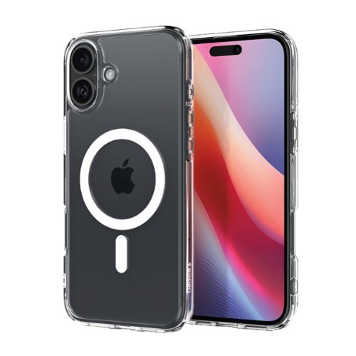 Spigen Crystal Hybrid MagFit for Apple iPhone 16 - Clear GLOBAL SHIPPING