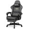 GTPlayer - GT829 Big and Tall Fabric Gaming Chair - Gray-Front_Standard 