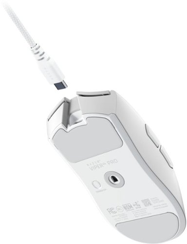 Razer Viper V4 Pro Ultra Lightweight Optical Gaming Mouse with 180 Hour Battery Life - 8k Polling Rate - Wireless - White BUY IN MIDDLE EAST