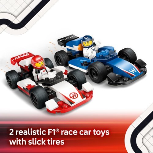 LEGO City F1 Williams Racing & Haas F1 Race Cars Building Toy 60464 GLOBAL SHIPPING