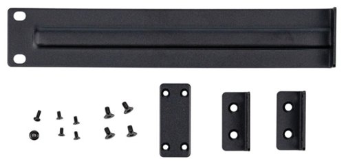 Sonance - RACK MOUNT KIT - Rack Mount Kit for Half-Rack Amps - 1U (Each) - Black