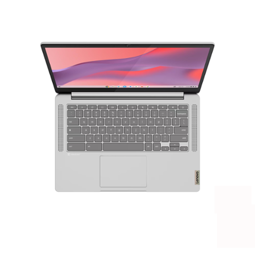 Lenovo - Refurbished Excellent - IP Slim 3 14M868 14" Touch Chromebook Kompanio 520 8GB 128GB ChromeOS (French / English) - Cloud Grey-Front_Standard 