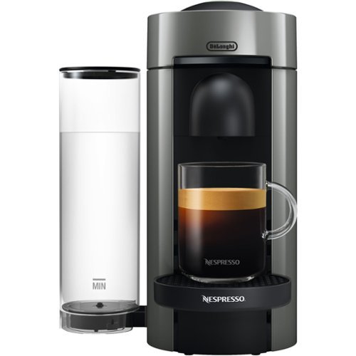 De'Longhi - Nespresso Vertuo Plus Coffee and Espresso Maker - Gray-Front_Standard 