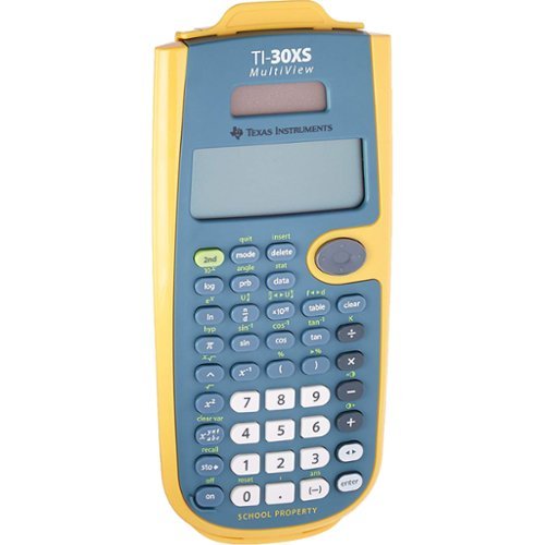 Texas Instruments - MultiView Yellow Teacher Kit 30XSMV/TKT/1L1/B-Front_Standard 