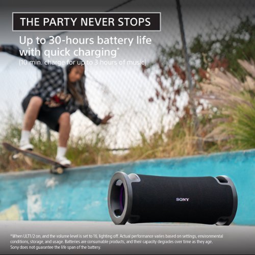 Sony ULT FIELD 7 Wireless Speaker - Black BUY IN QATAR