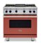 Viking - VGR Freestanding 7 Series Gas 36" Range - Spiced Cider-Front_Standard