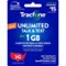 Tracfone - $15 Unlimited Talk & Text plus 1GB 30-Day - Prepaid Plan (Digital Delivery) [Digital]-Front_Standard 