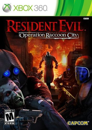 RESIDENT EVIL OPERATION RACCOON CITY Xbox 360 - Xbox 360-Front_Standard 