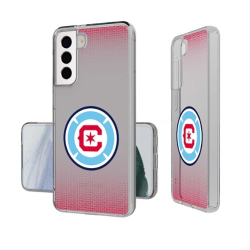 Keyscaper - MLS - Chicago Fire Linen Logo Galaxy Clear Case - S24 - Multicolor-Front_Standard 