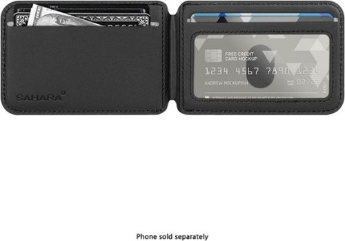 SaharaCase Venture Series Wallet Case for OnePlus 13R - Clear/Scorpion Black BUY ONLINE