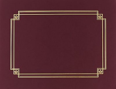 Great Papers - Certificate Holders, 12", 3/Pack (939503) - Burgundy
