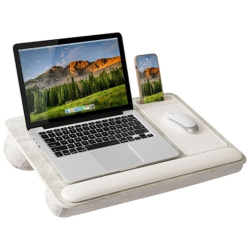 LapGear - Home Office Pro Lap Desk (Fits up to 15" Laptop) - Taj Mahal Marble