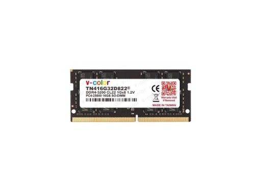 V color 16GB (1x16GB) 3200MHz DDR4 SO DIMM for Laptop Notebook