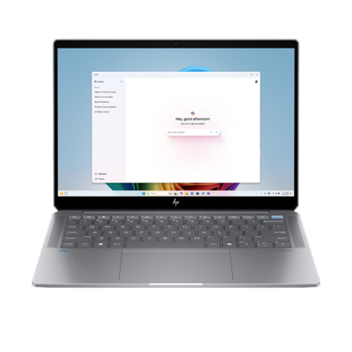 HP - Refurbished Excellent - OmniBook Ultra 14-fd0087nr 14" 2.2K Laptop Ryzen AI 9 365 16GB 1TB W11 - Silver-Front_Standard 