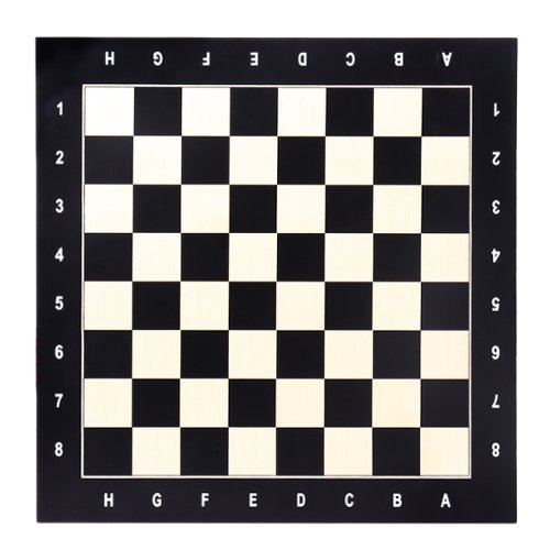 GSE Games & Sports Expert Beech & Black Maple Inlaid Chessboard