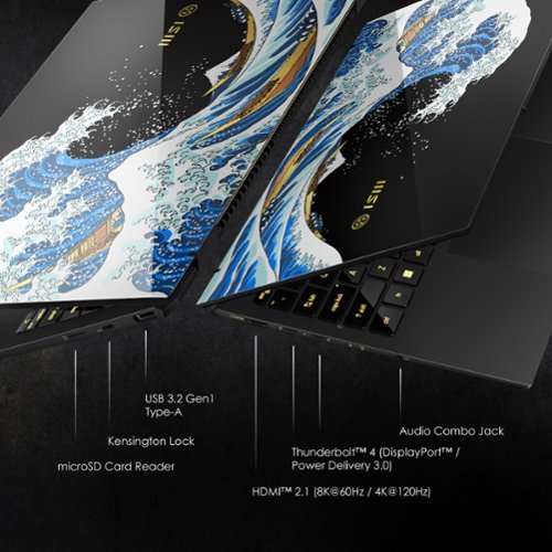 MSI Prestige 13”AI+ - Ukiyoe Edition 13.3OLED Laptop- Intel Core Ultra 7-258V– Intel ARC Graphics with 32GB Memory– 1TB SSD - Stellar Gray GLOBAL SHIPPING