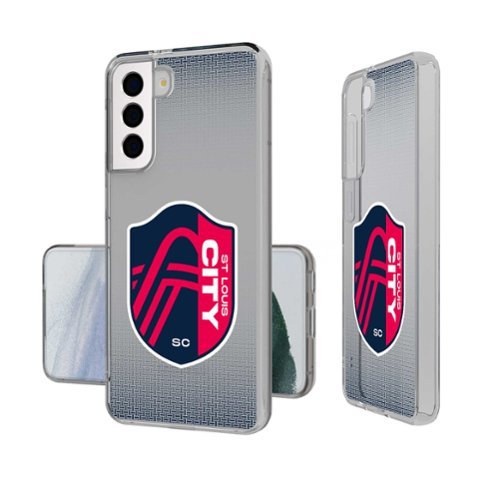 Keyscaper - MLS - St. Louis City SC Linen Logo Galaxy Clear Case - S24 - Multicolor-Front_Standard 