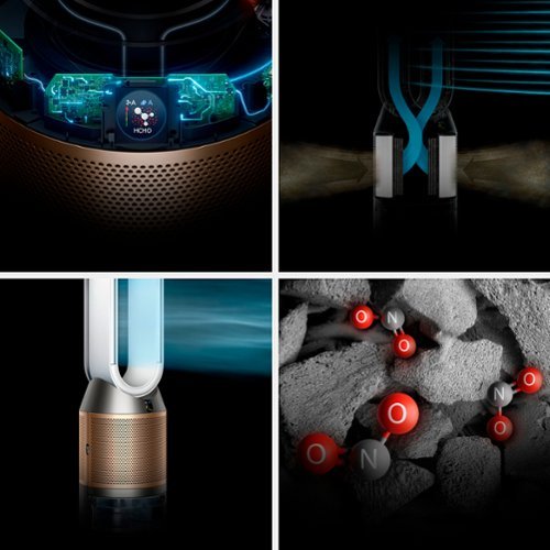 Dyson Purifier Humidify+Cool PH2 De NOx​ White/Gold 544589