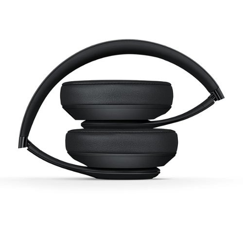 Beats ヘッドフォン BLACK Beats Studio 3 Wireless Bluetooth Headphones + Power Adapter Black