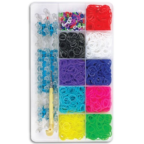 Choon's Design Rainbow Loom- Combo Set Features 4,000 Rubber Bands GLOBAL SHIPPING