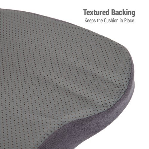 Mind Reader Office Chair Cushion, Ergonomic, Orthopedic, Portable, Car Seat, Memory Foam, 18.25L x 15.5W x 4H - Gray WHERE TO BUY
