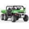 GARVEE - 24V 2-Seater Ride On Dump Truck with Parent Remote Control, 4WD 6-Wheel UTV Style Dump Bed & Music Horn(Ages 3+) - Green-Front_Standard