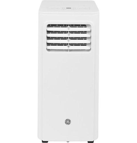 GE - 250 Sq. Ft. 6,000 BTU Portable Air Conditioner with Auto Evaporation Technology - White