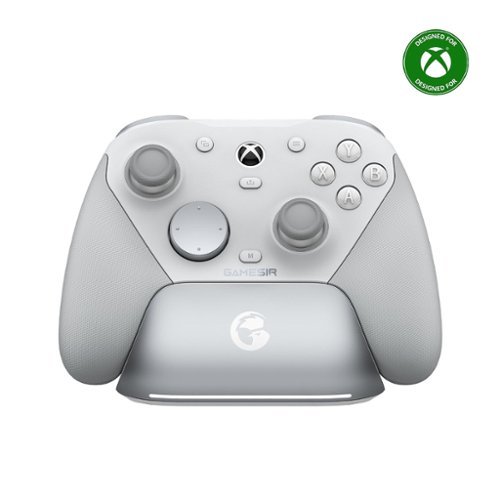 GameSir - G7 Pro Controller for Xbox Series X|S|One, PC, Android, TMR Sticks, Hall Effect Triggers, 1000Hz Polling Rate,Audio Jack - Mech White-Front_Standard 