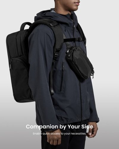 tomtoc Aviator-T33 1.5L Sling Bag with RFID Blocking, Minimalist Crossbody Bag Chest Bag Shoulder Pack for Travel, Daily Use - Black HOW TO BUY