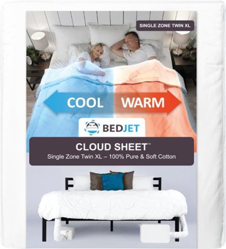 BedJet Cloud Sheet Twin XL Size - White GLOBAL SHIPPING