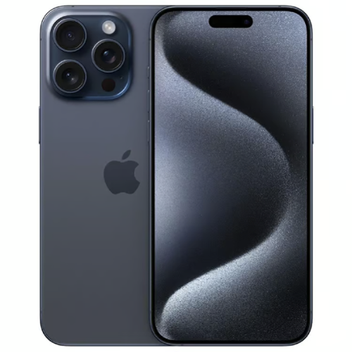 Refurbished Apple iPhone 15 Pro Max A2849 6.7" 512GB Titanium - Unlocked - Blue-Front_Standard 